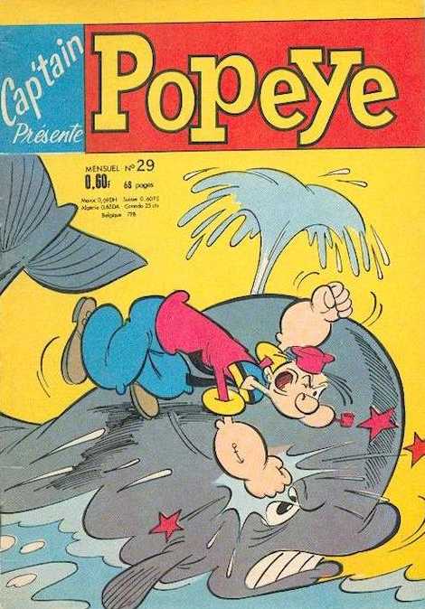 Scan de la Couverture Cap'tain Popeye n 29